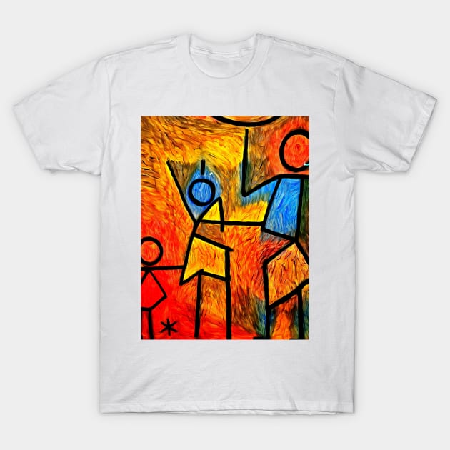 Kids painting art T-Shirt by Choulous79